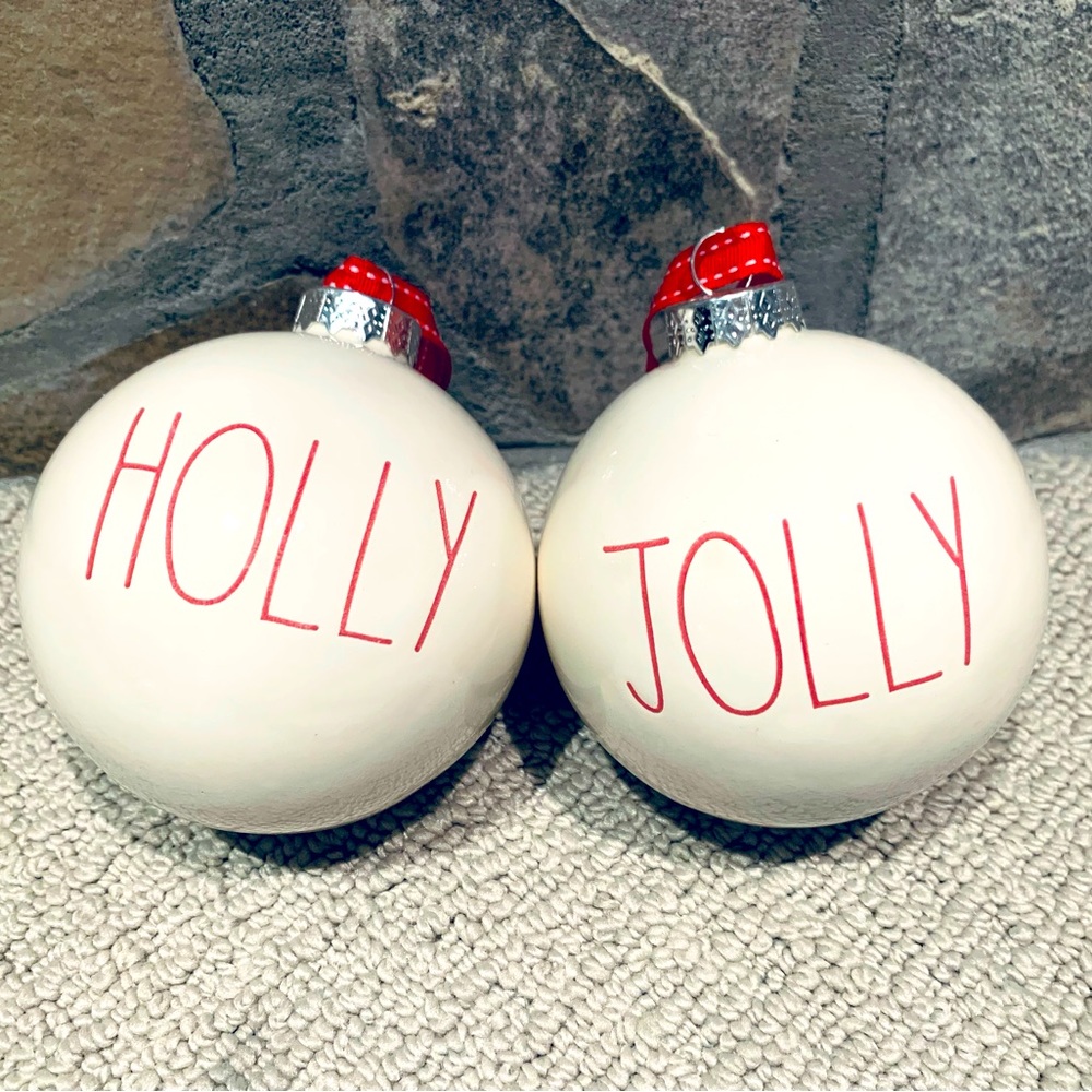 Rae Dunn Ornaments Set